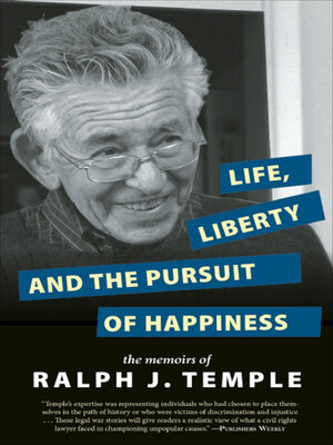 cover image of Life, Liberty and the Pursuit of Happiness